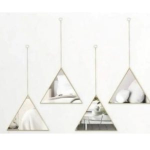 Set espejos triangulares