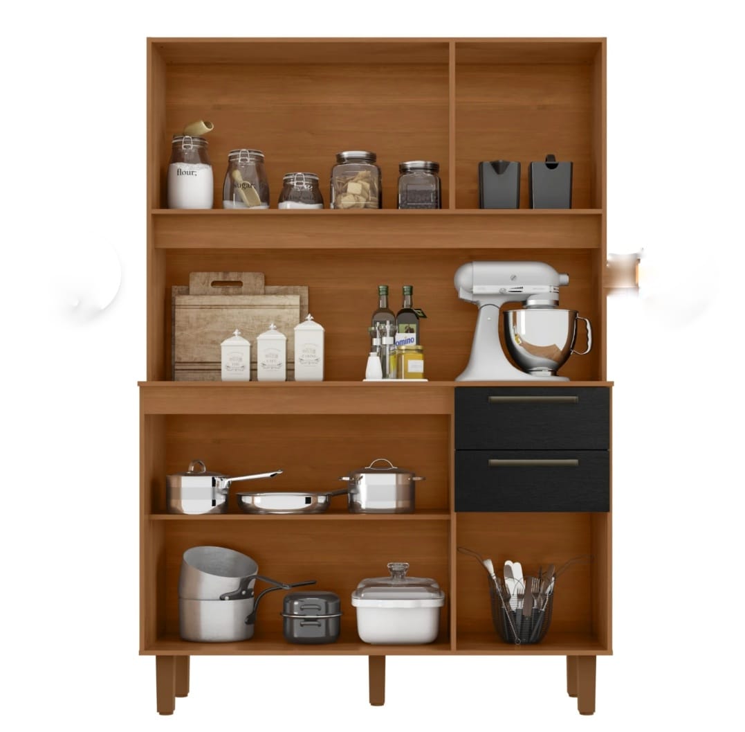 Kit cocina Pop negro/ miel - Imagen 3