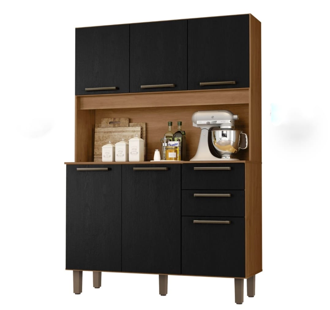 Kit cocina Pop negro/ miel - Imagen 2